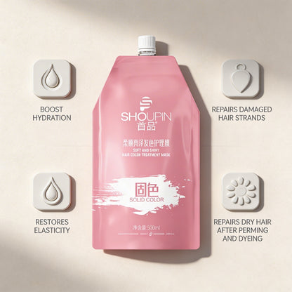 Keratin Hair Mask 5 Seconds Repair Damage Frizzy Hair Mask Help Color Protection after Dyeing 30Ml/500Ml