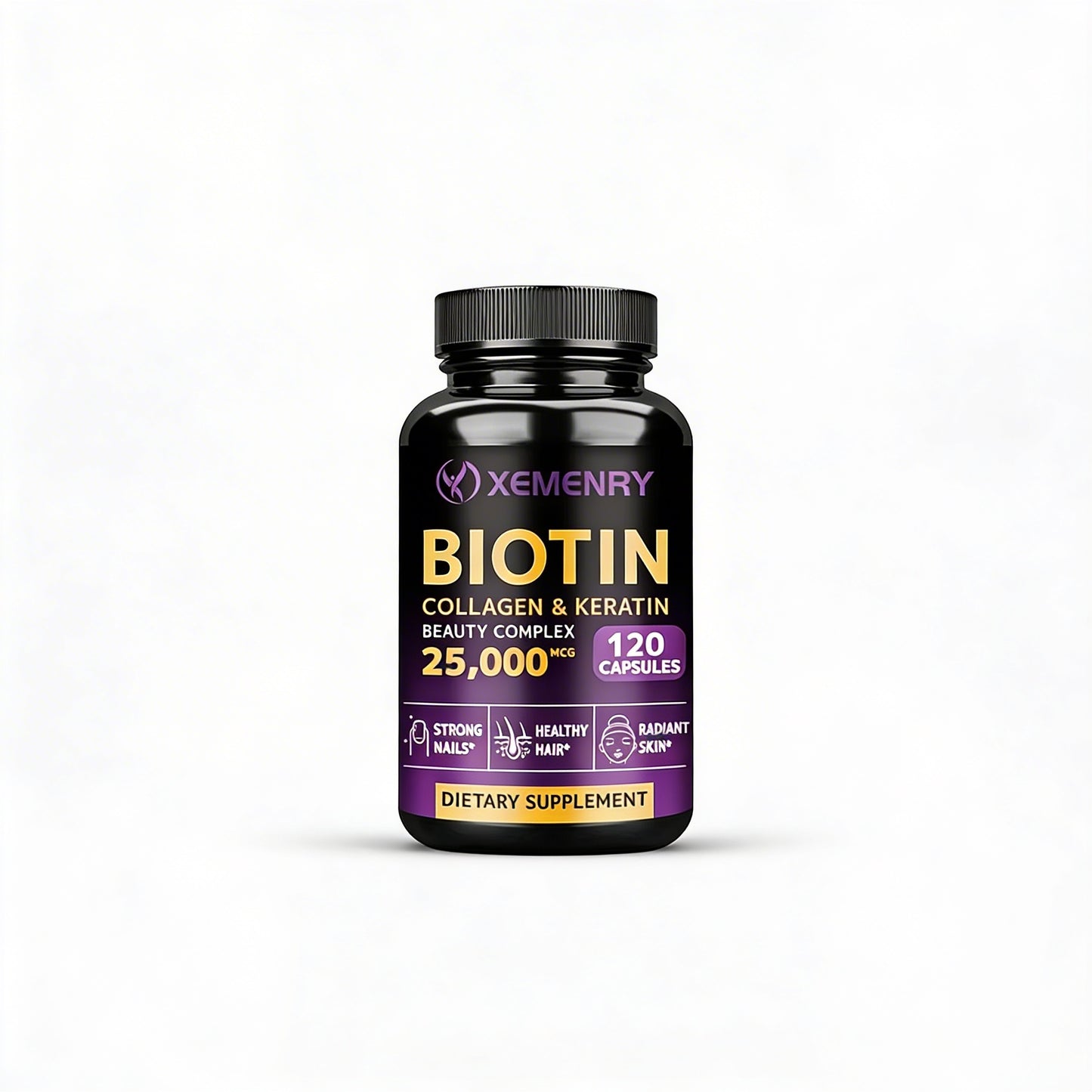 Biotin - Nail, Hair and Skin Health Support, Skin Texture Improvement, Anti-Agingsupplements