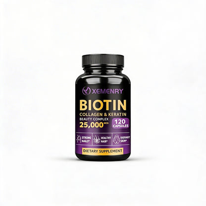 Biotin - Nail, Hair and Skin Health Support, Skin Texture Improvement, Anti-Agingsupplements