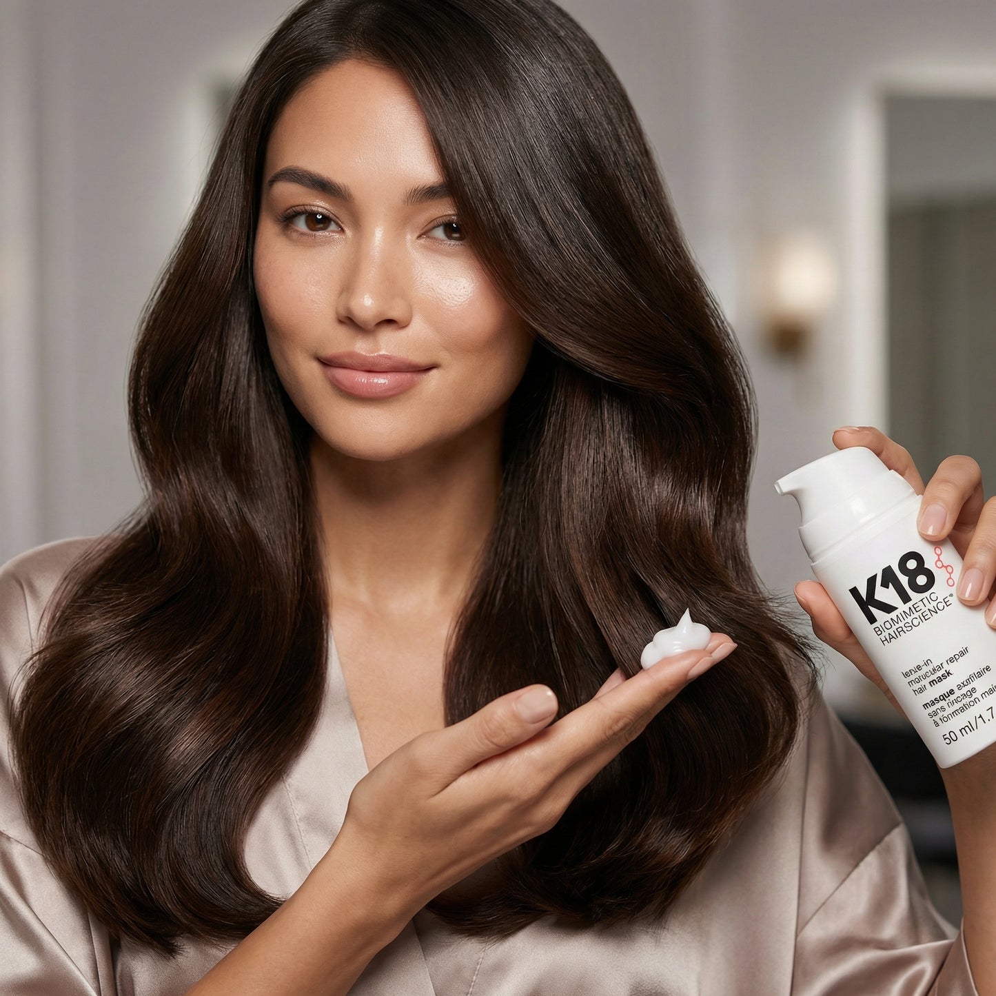 Leave-In Molecular Repair Hair Mask Deep Conditioning Keratin Treatment Soften Hair Smoothing Healthy Hair Care 50Ml 150Ml