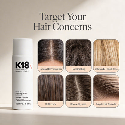 Leave-In Molecular Repair Hair Mask Deep Conditioning Keratin Treatment Soften Hair Smoothing Healthy Hair Care 50Ml 150Ml