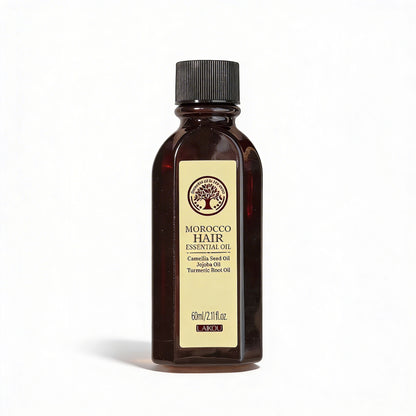 Morocco Hair Essential Argan Essence Oil Moisturizer Brightening Smooth Nourishing Repair Dry Damaged Hair 60Ml