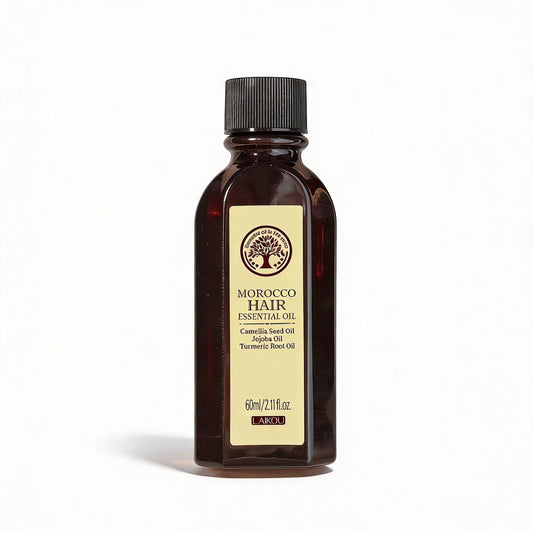 Morocco Hair Essential Argan Essence Oil Moisturizer Brightening Smooth Nourishing Repair Dry Damaged Hair 60Ml