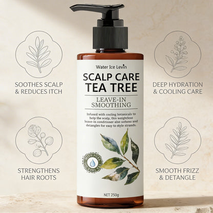 250G Tea Tree Conditioner, Super Fluffy, Moisturizing, Fresh and Smooth Dry Hair Care, Long-Lasting Fragrance - Moisturizing and Moisturizing - a Must-Have for Summer