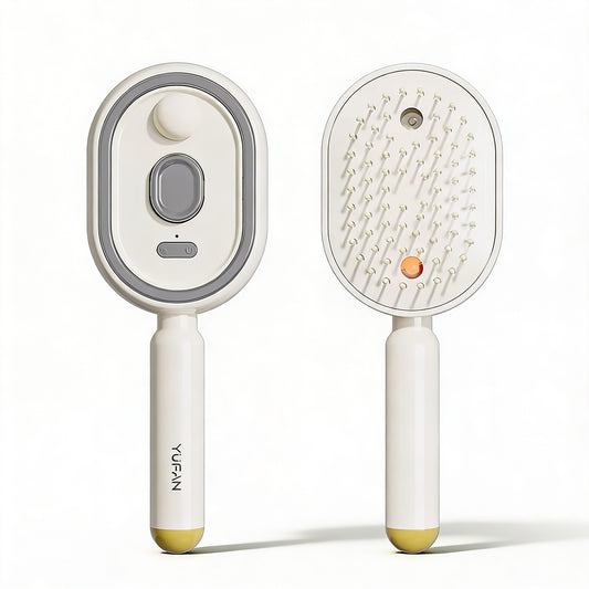 Hair Care Spray Massage Comb Electric Hair Massage Brush with Spray Function Aromatherapy Mist Detangling anti Static Comb