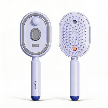 Hair Care Spray Massage Comb Electric Hair Massage Brush with Spray Function Aromatherapy Mist Detangling anti Static Comb